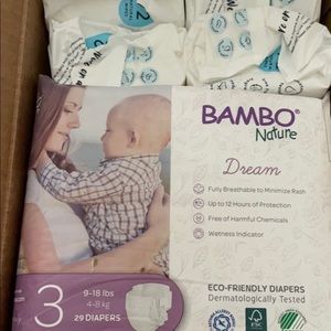 Sample diaper & wipes